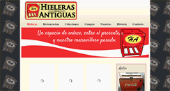 Desktop Screenshot of hielerasantiguas.com